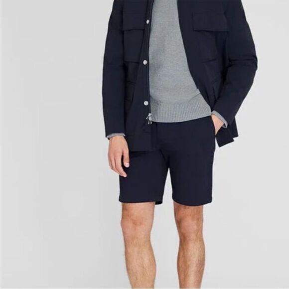 Club Monaco Shorts Mens Size 38 Navy Blue Maddox‎ - Picture 1 of 9